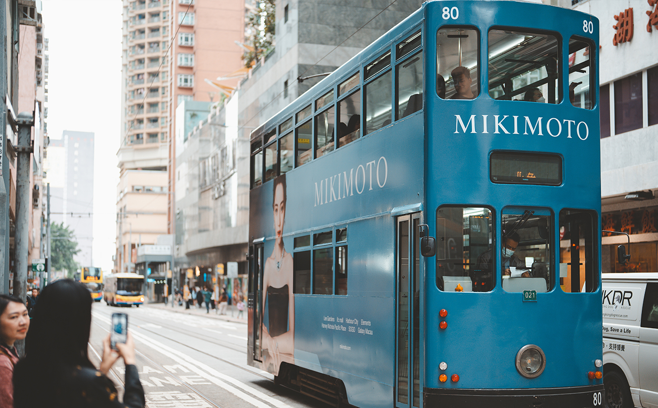 這次的電車遊駛經石塘咀至西環一帶。（圖片來源：Shutterstock）