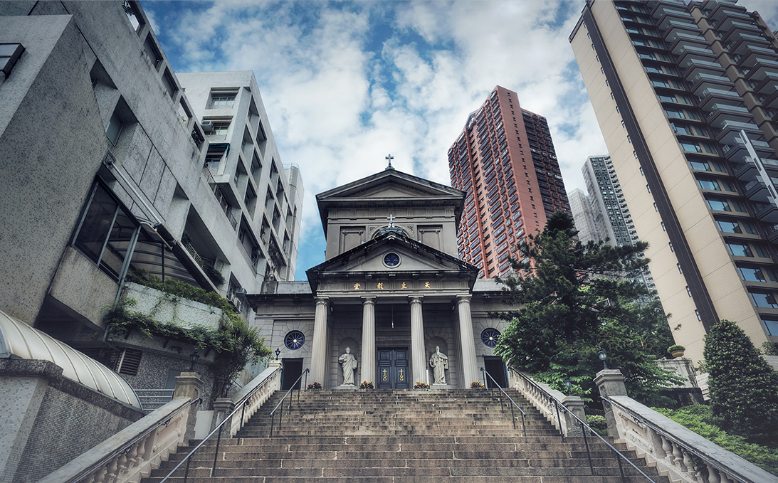 樂活道的聖瑪加利大堂被列為一級歷史建築。（圖片來源：Shutterstock）