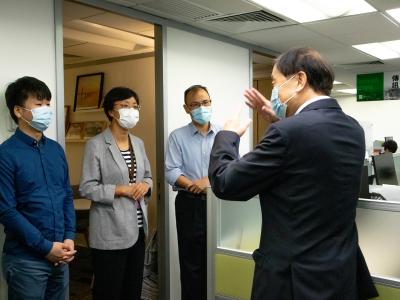 環境保護署代表團到訪中心