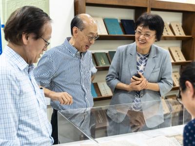 中心組織同事參觀「新亞研究所」